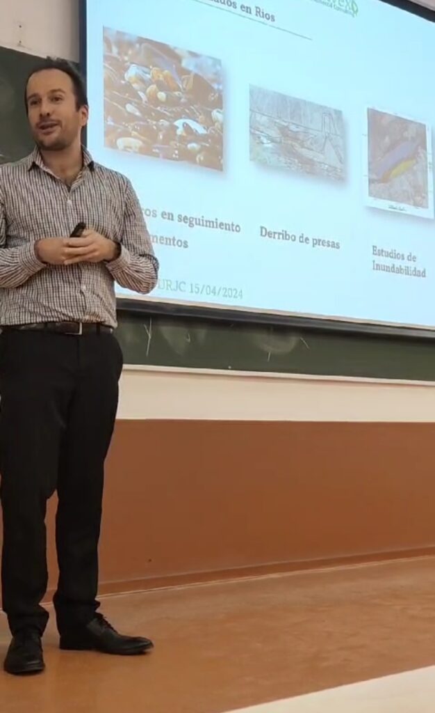 Ponencia Dr Jesús Díaz en la Facultad de Ciencias Ambientales de la URJC
