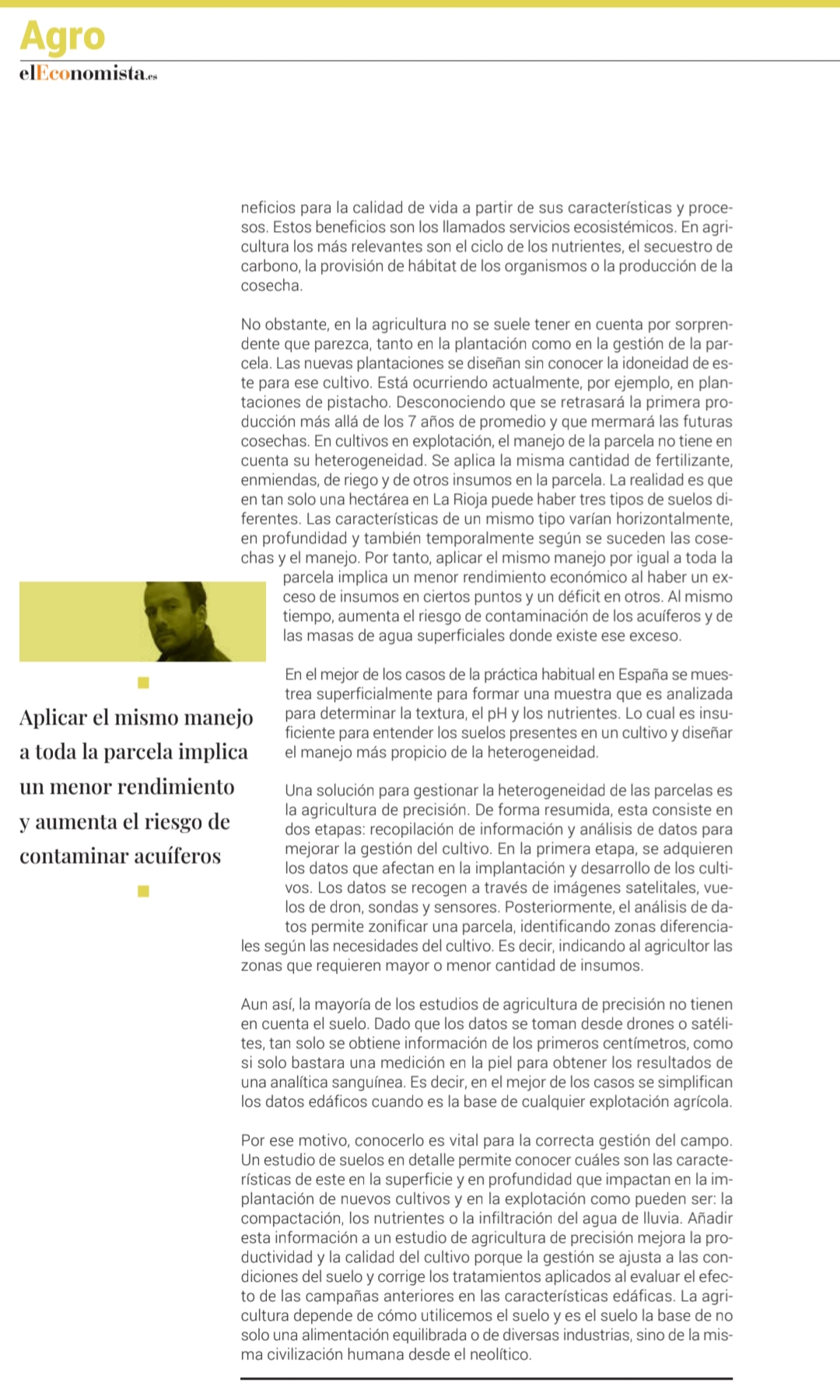 Entrevista Nuevo Sureste Prof Dr Jesús Díaz